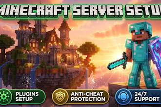 setup and configure your minecraft server