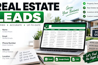 do accurate lead generation and data entry