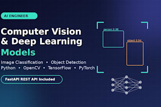 build computer vision and machine learning models using python