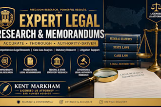 research US federal and state statutes for your legal matter