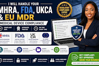 handle your mhra, fda, ukca and eu mdr medical device compliance