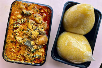 teach you how to cook eba and egusi soup in the african authentic way