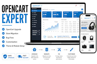 upgrade migrate fix or customize your opencart store