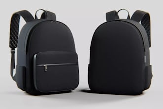 create 3d models of bags, backpacks, purses and wallets in clo 3d