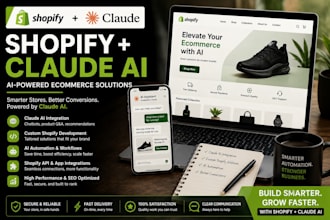 develop shopify claude ai, custom shopify store and ecommerce solutions