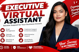 executive social media personal virtual assistant insta reels admin support