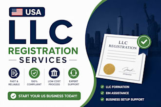 usa llc registration,ein number for us and non usa resident in any states