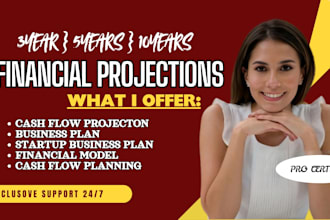 create financial projections, forecasts and financial statements