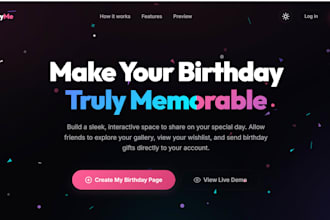 develop a stunning website for you