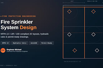 design your nfpa 13 13r or 13d fire sprinkler system with permit ready drawings