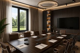 create photorealistic 3d interior rendering and visualization