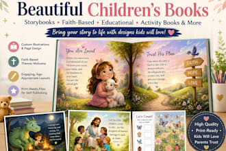 design beautiful childrens books and storybooks