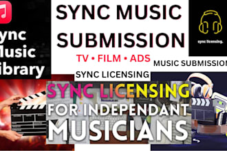submit your music to film tv ads game sync licensing opportunities