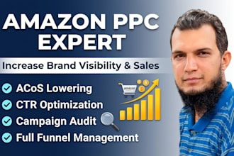 set up manage amazon ads PPC sponsored product to lower acos