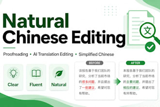 proofread and improve your chinese ai translation