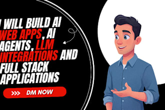 build ai web apps, ai agents and llm integrations