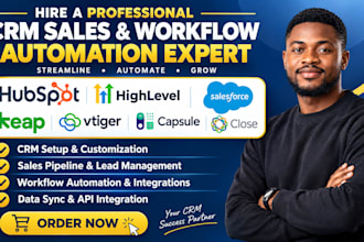 do monday CRM salesforce keap vtiger CRM capsule CRM close CRM ghl integration