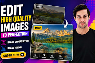 edit high quality images to perfection or do image composition with image fixing
