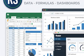 create, format, clean and automate excel spreadsheets and google sheets