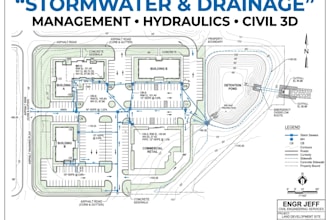 create stormwater management, drainage,grading and erosion control plan