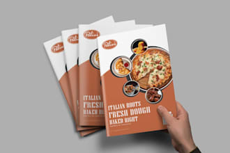 do modern restaurant menu, food menu, flyer or brochure