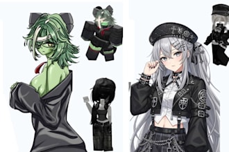 draw roblox anime avatar minecraft anime avatar oc cartoon avatar youtube pfp