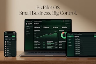 build a custom google sheets business dashboard, crm system