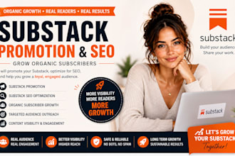 do organic substack promotion