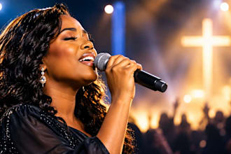 soulful female lead singer for pop rnb gospel edm jazz demo choir backup vocal