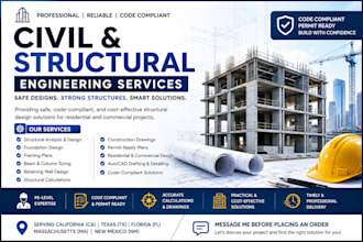 provide architect, civil and structural engineering drawing in florida texas
