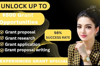 write professional grant proposals, grant applications and funding proposals