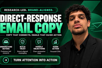 write direct response email copy for your brand