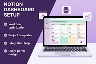 build a notion template or notion dashboard for your workflow