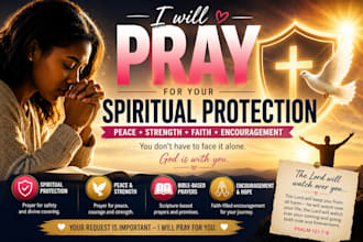 pray for your spiritual protection, peace and strength