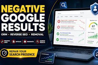 deindex defamatory google articles, news remove negative links remove mugshots