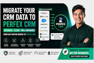 migrate your CRM data to perfex CRM with custom field mapping crm data migration