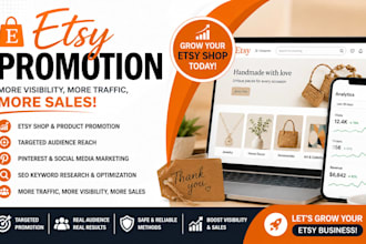 do etsy shop promotion with etsy seo listing to increase etsy sales and traffic