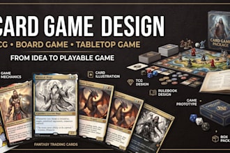 card game design board game design trading card game mechanics tcg rulebook