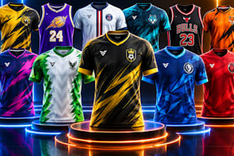 do jersey design sport jersey and esports sublimation jersey design