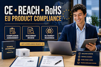 handle ce, reach and rohs product compliance for the eu market