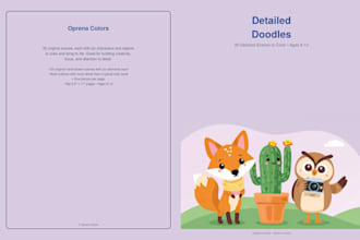 design a pro KDP paperback cover with correct spine and bleed