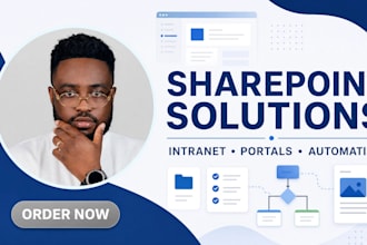 design microsoft sharepoint intranet, website, business portal and automation