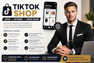 set up and manage your tiktok shop professionally
