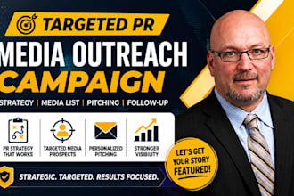create a targeted PR media outreach campaign for your brand or product