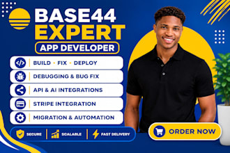 base44 fixing base44 expert base44 app base44 deployment  base44 integration