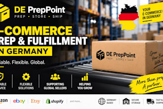 provide ecommerce prep and fulfillment services in germany