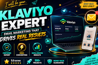 handle klaviyo email marketing, flows, campaigns, and automation