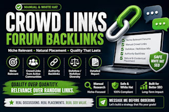 create dofollow niche forums posting backlinks, crowd links on USA, UK,aus forum