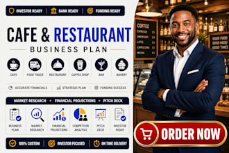write cafe food truck restaurant coffee shop bar bakery startup business plan