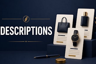 write SEO product descriptions and service page copy that sell